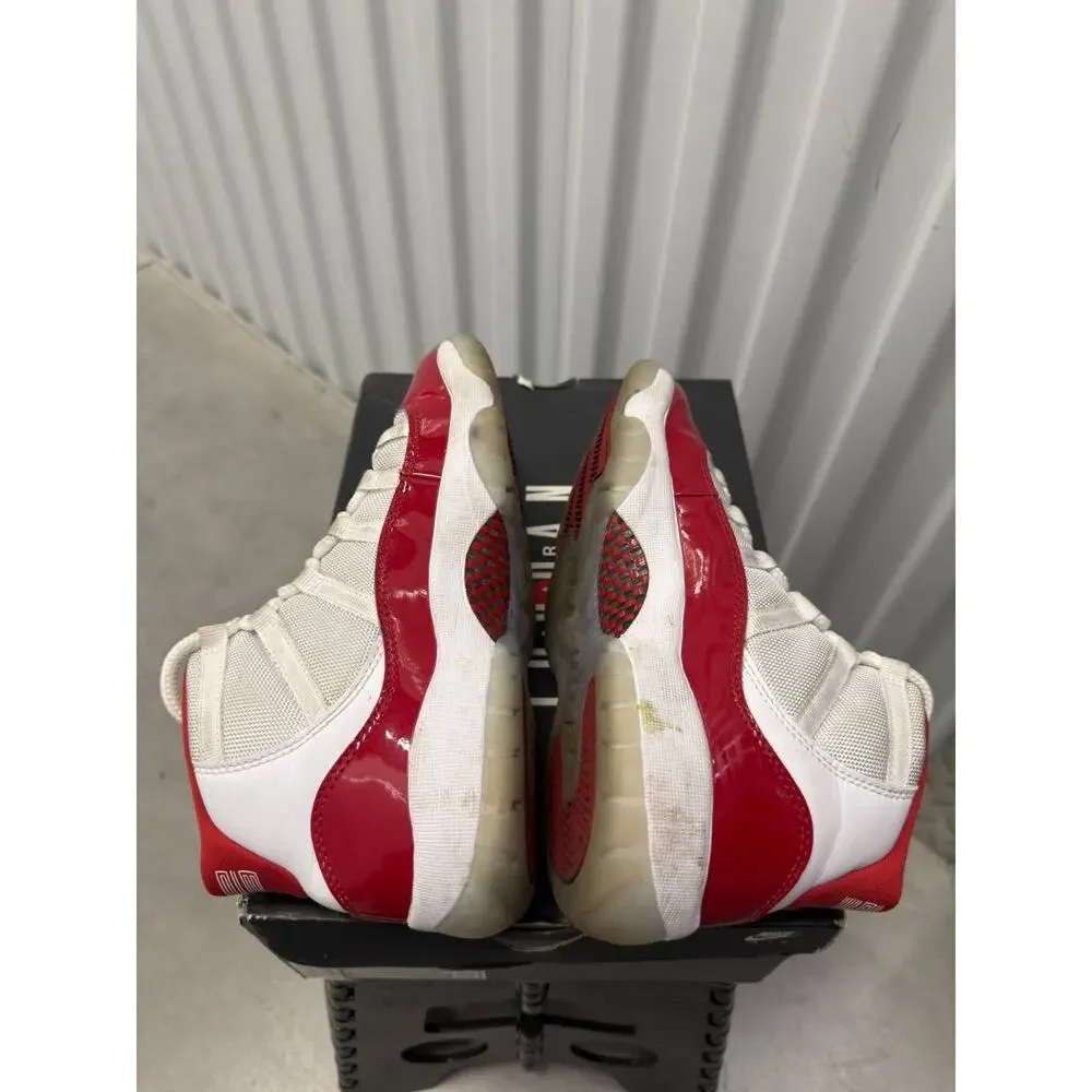 Nike Air Jordan 11 Cherry White Black 2022 Size 5.5Y GS - 378038-116